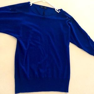 Royal blue sweater